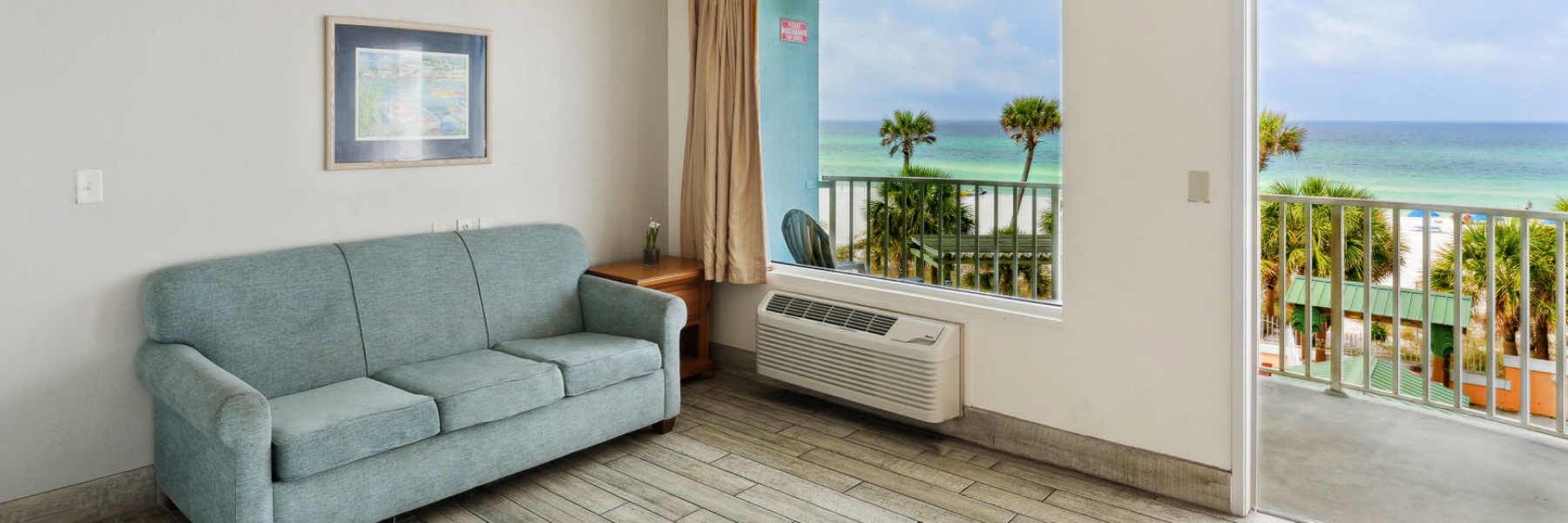 Room With Beach View at Holiday Terrace Beachfront Hotel, Florida